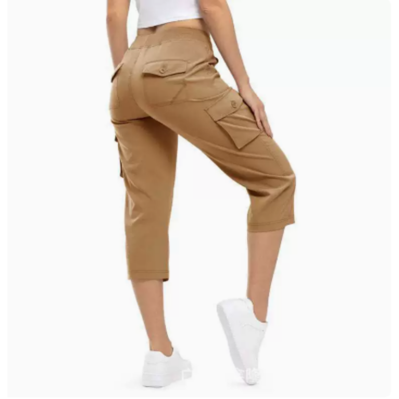 Icone™ ModernPants: Casual Komfortable Løse Pasform Stil Moderne Korte Bukser Til Kvinder