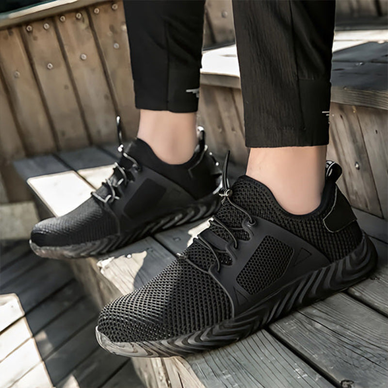 Happy™ BreathableShoes: Åndbare Komfortable Klassiske Stile Arbejdssikkerhedssko