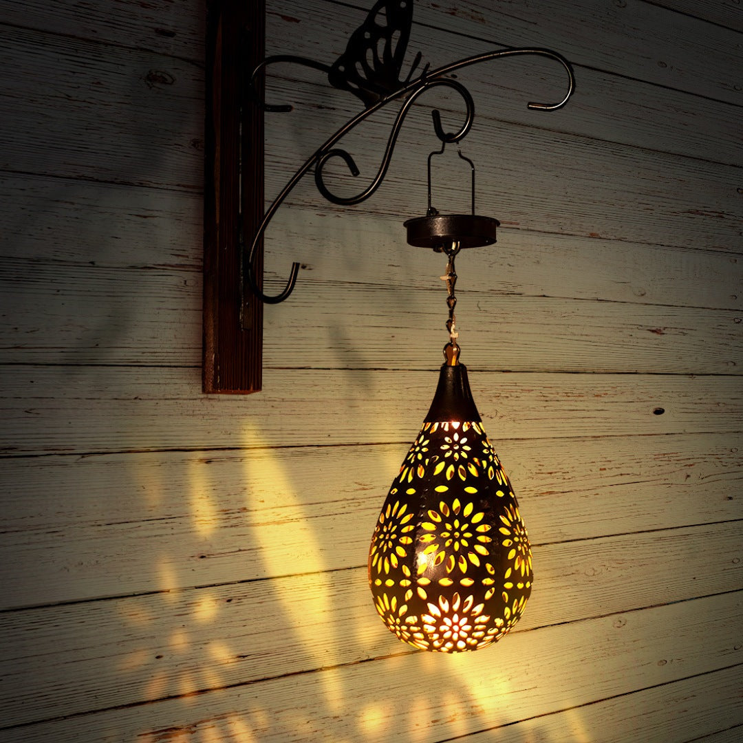 Ledsen™ DropLight: Solenergi Drevet Udendørs Have  Belysning