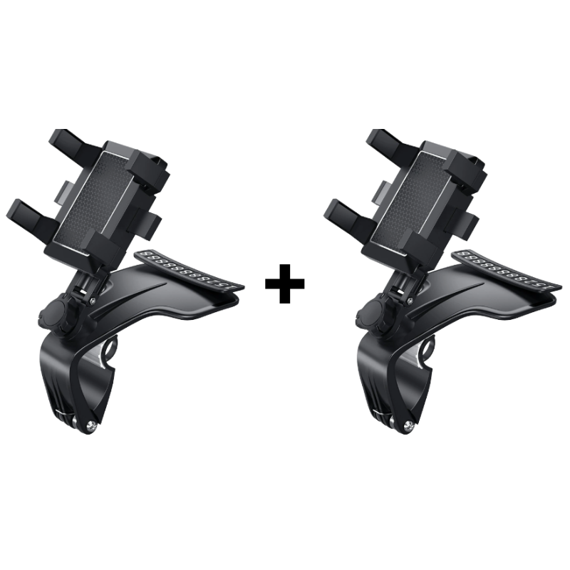 Holder360° RotatableHolder 1+1 GRATIS - Biltelefon Dashboard Rotérbar Holder