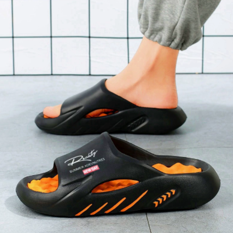 Happy™ CloudSlippers: Komfortable Skridsikre Skybløde Slippers Til Mænd