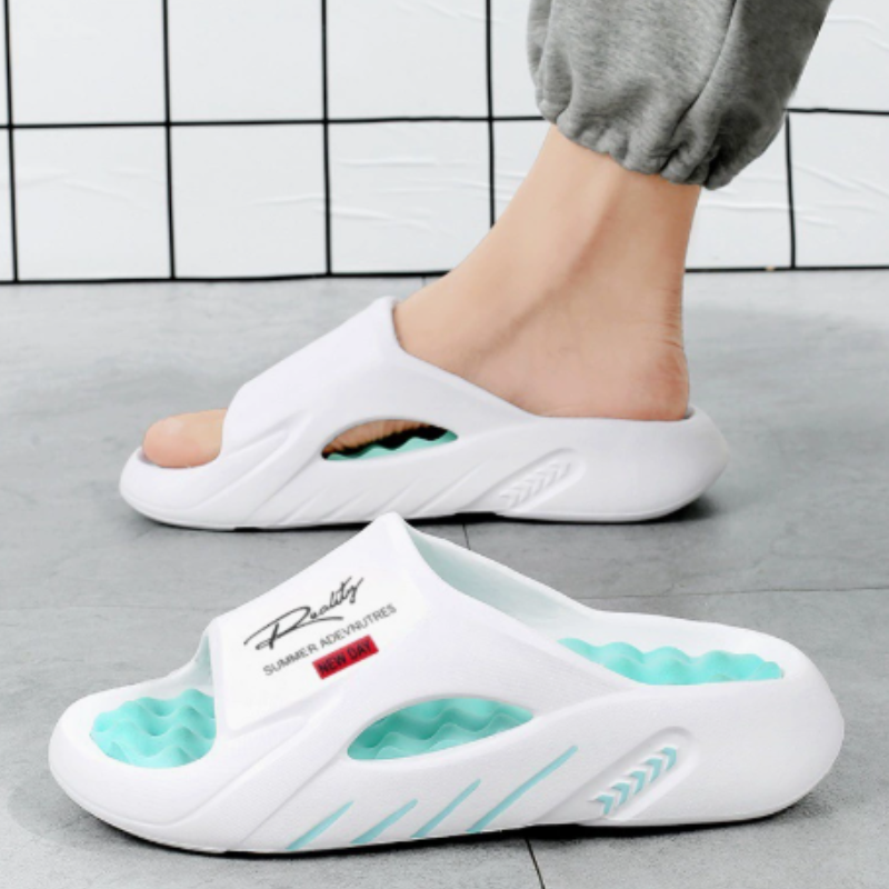 Happy™ CloudSlippers: Komfortable Skridsikre Skybløde Slippers Til Mænd