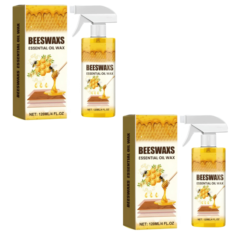 WoodWax: Hurtig Spray Naturlig Bivoks Beskyttelse Trævoks