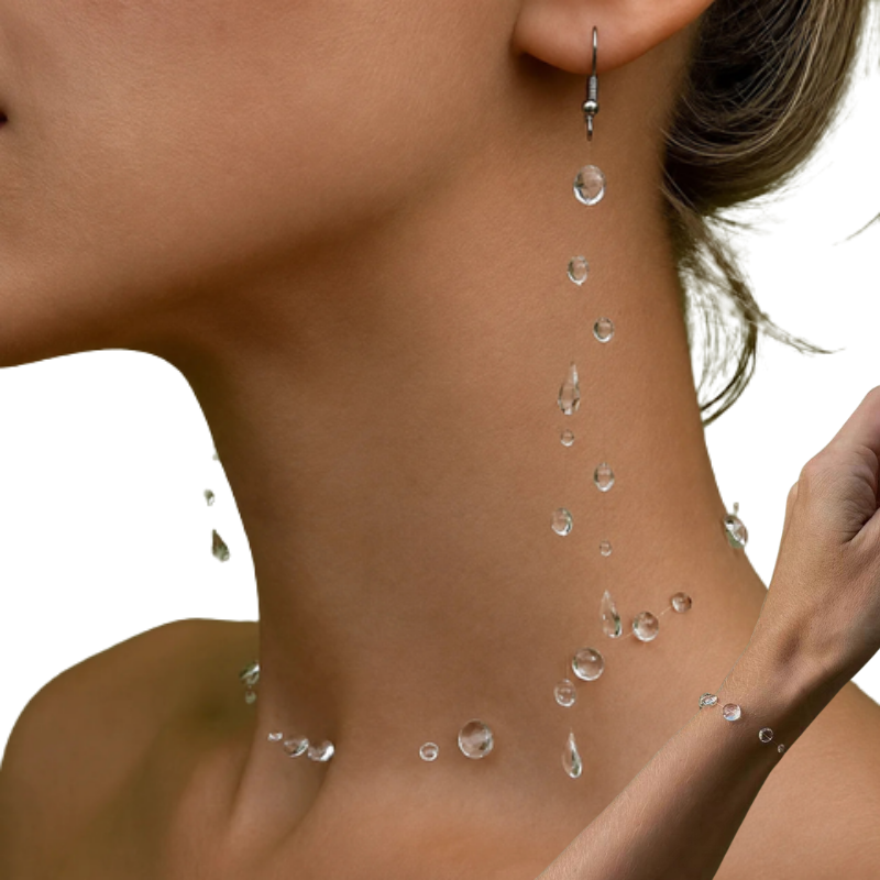 Jewelance™ DewdropJewelry - Elegant Minimalistisk Dugdråbe Smykkesæt