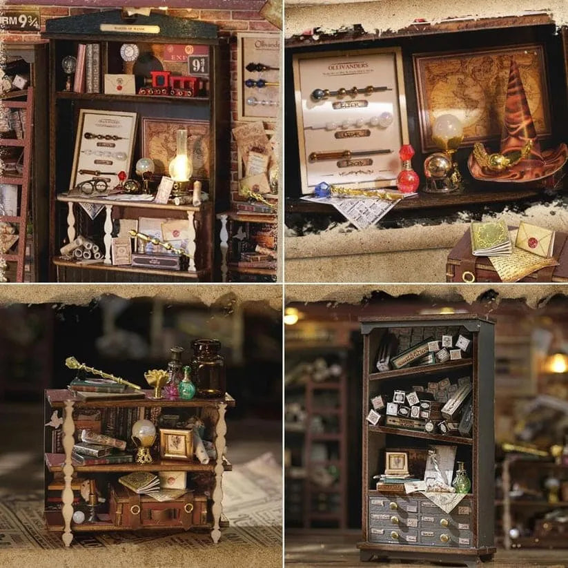 MiniatureShop: Realistisk Unik Udstillings Miniaturebutik