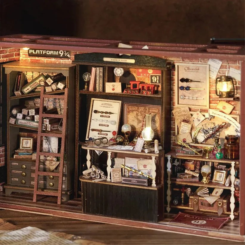 MiniatureShop: Realistisk Unik Udstillings Miniaturebutik