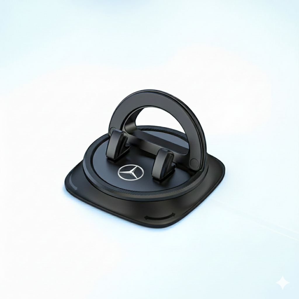 Holder360° MobileHolder: Skridsikker Dashboard Mobil Holder Med 360° Rotation