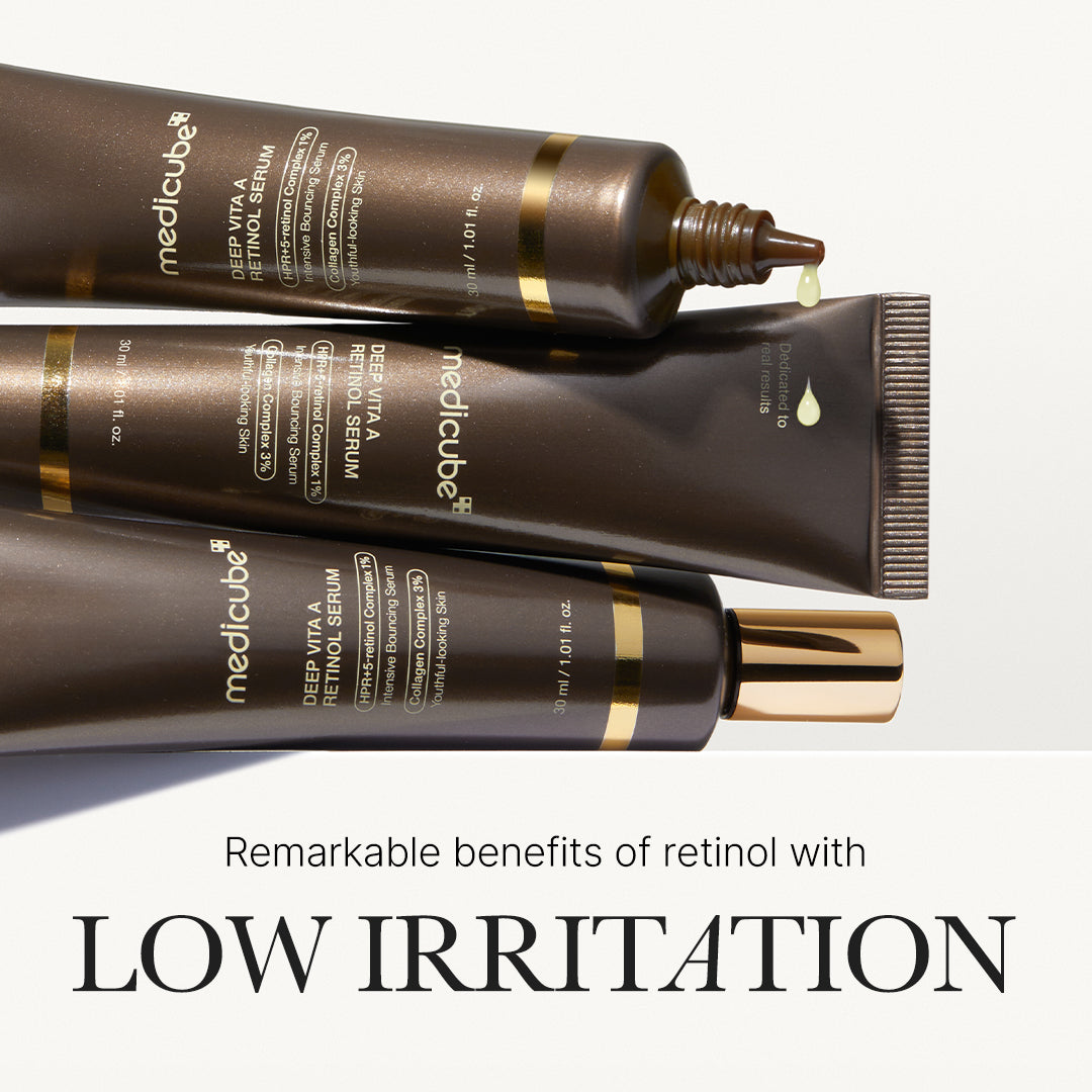 Ansigtsserum med bakuchiol og retinol til fine linjer og hudtekstur