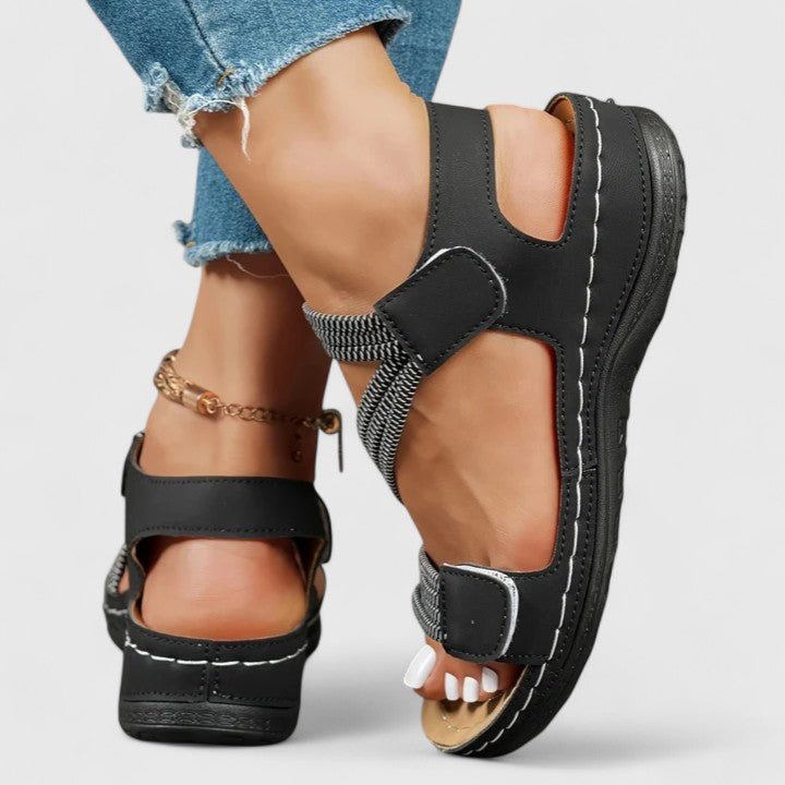Mille komfortsandal med justerbare remme – produktbillede 8