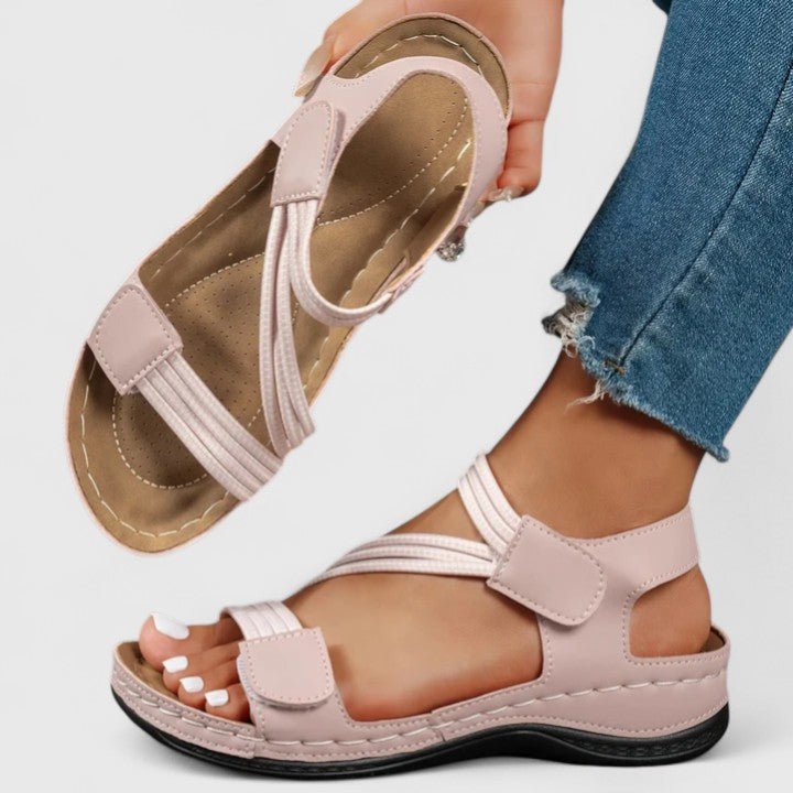 Mille komfortsandal med justerbare remme