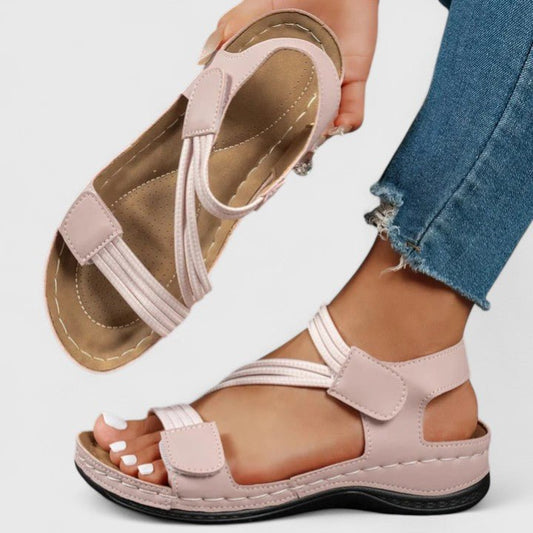 Mille komfortsandal med justerbare remme