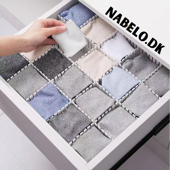Globetrek° AdjustableOrganizer - Justerbar Skuffeorganisator Til Flere Formål