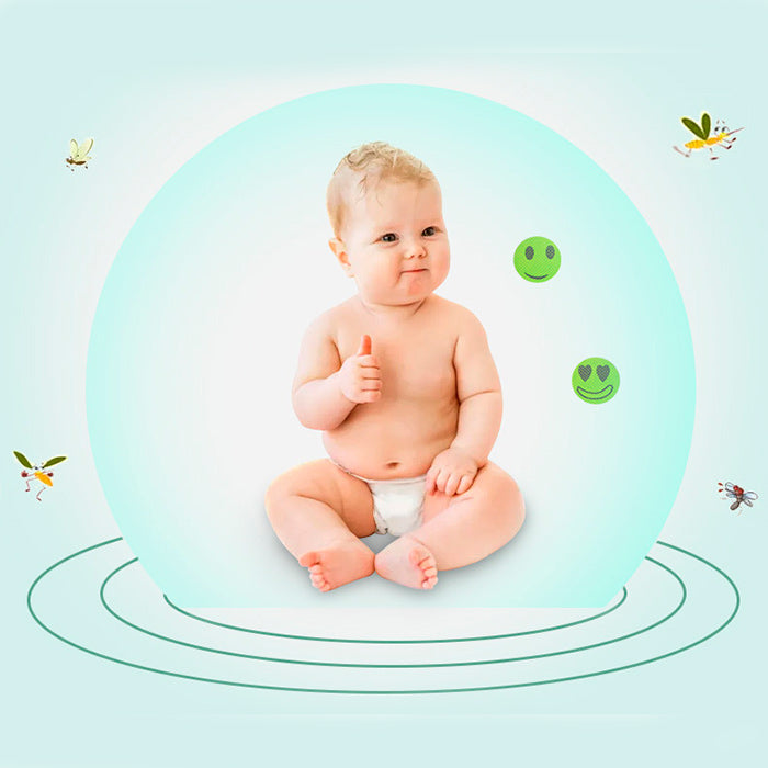 RepellentStickers 1+1 GRATIS: Langvarig Beskyttelse Myggebeskyttelsesklistermærker til Børn og Voksne