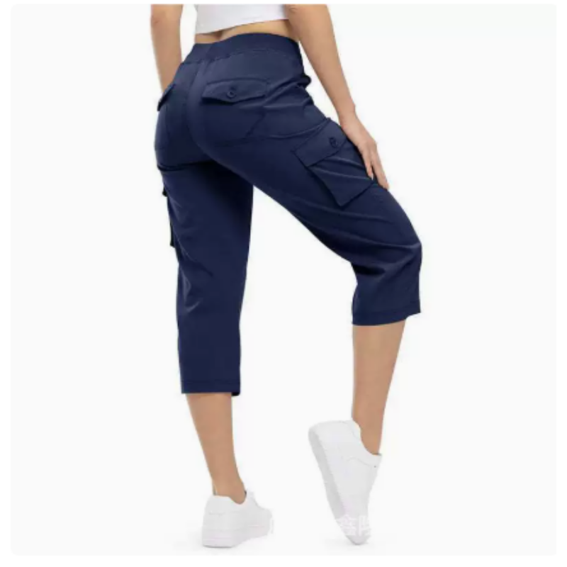 Icone™ ModernPants: Casual Komfortable Løse Pasform Stil Moderne Korte Bukser Til Kvinder