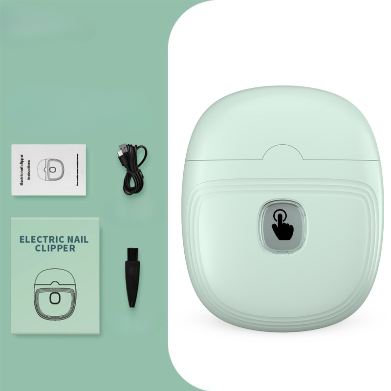 Elektrisk neglefil med to hastigheder og LED-lys