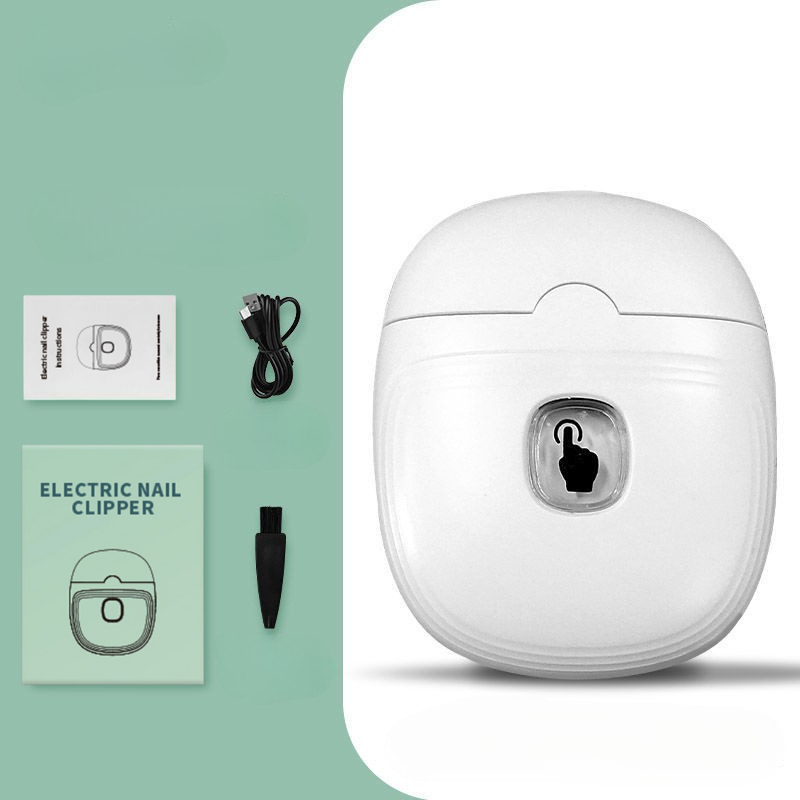 Elektrisk neglefil med to hastigheder og LED-lys