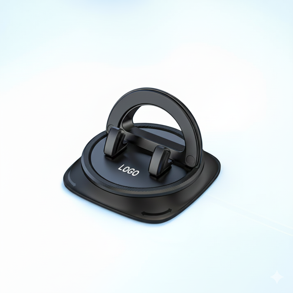 Holder360° MobileHolder: Skridsikker Dashboard Mobil Holder Med 360° Rotation