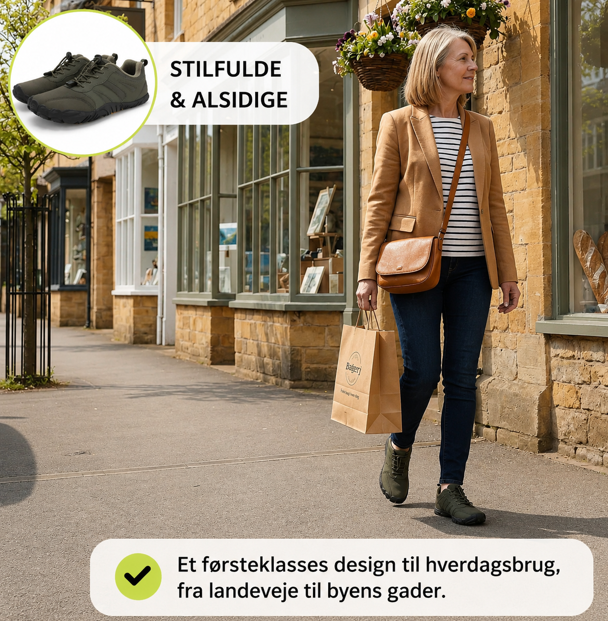 NordSkridt – Vandafvisende barfodssko til forårsbrug