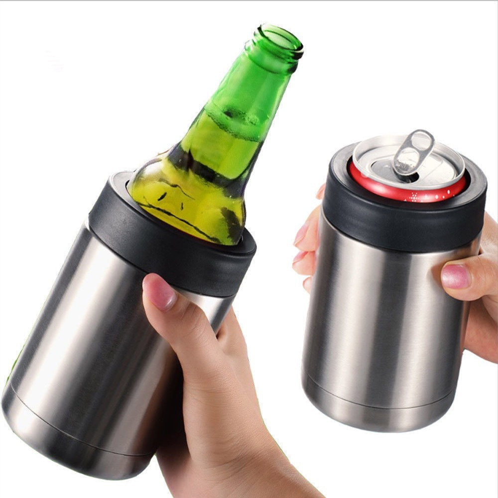 Globetrek° BottleCooler: 3-i-1 Ølkøler og Oplukker til Flasker og Dåser