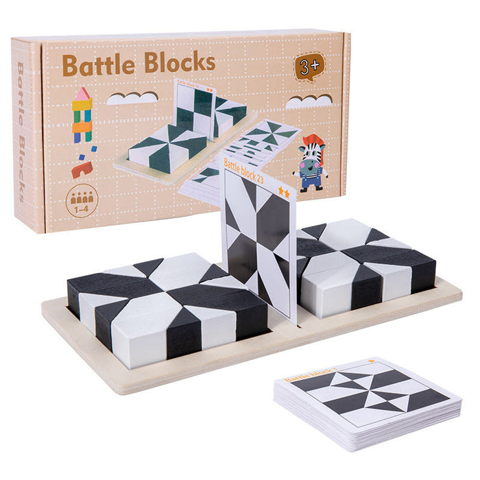 Kletshuts™ BlockPuzzle: Kreativ Interaktiv Hjerneopbyggende Blokpuzzle Legetøj