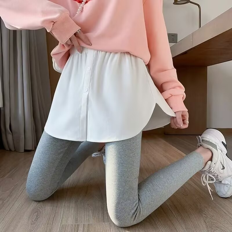 Icone™ WaistSkirt 1+1 GRATIS: Chic Bluse Forlænger Højtaljet Nederdel Til Damer
