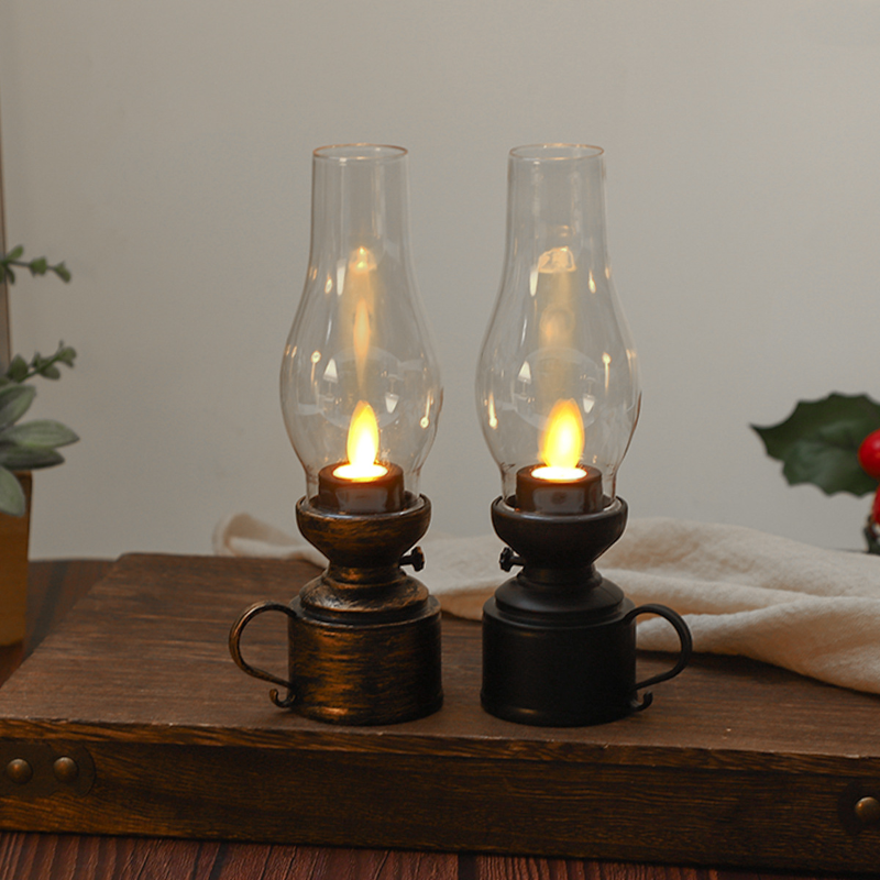 Ledsen™ VintageLamp 1+1 GRATIS: Årgang LED Petroleum Lampe Med Flimrende Flamme