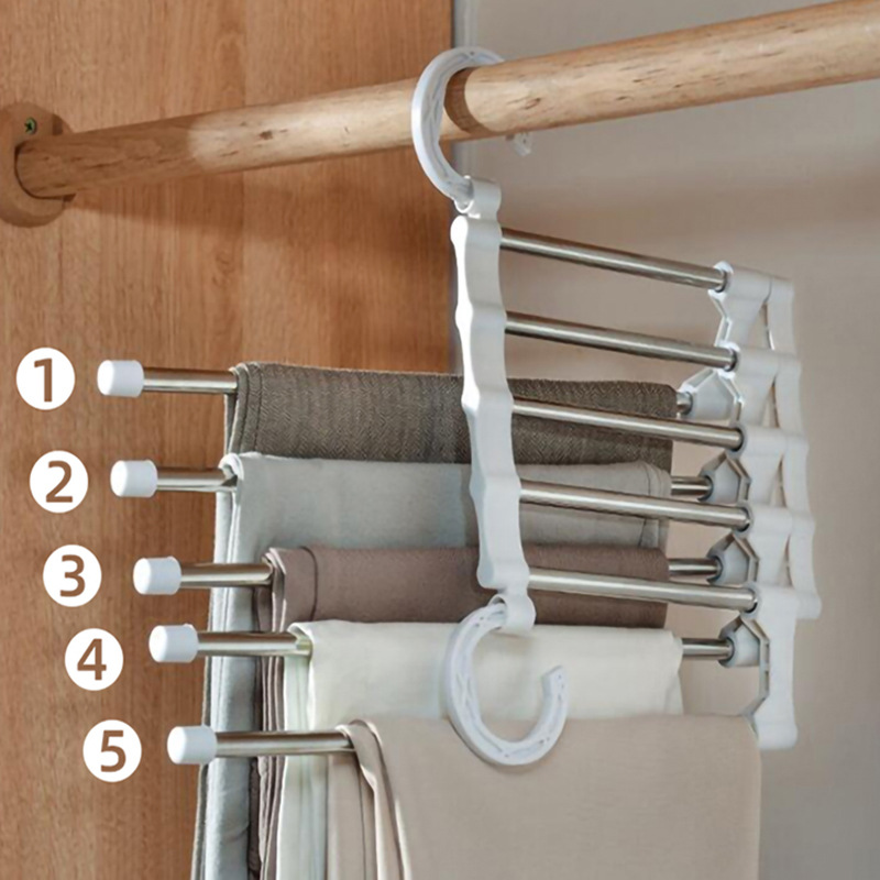 GlideHold® SmartHanger 1+1 GRATIS: Plads Gemmer Multifunktionel Smart Bøjle