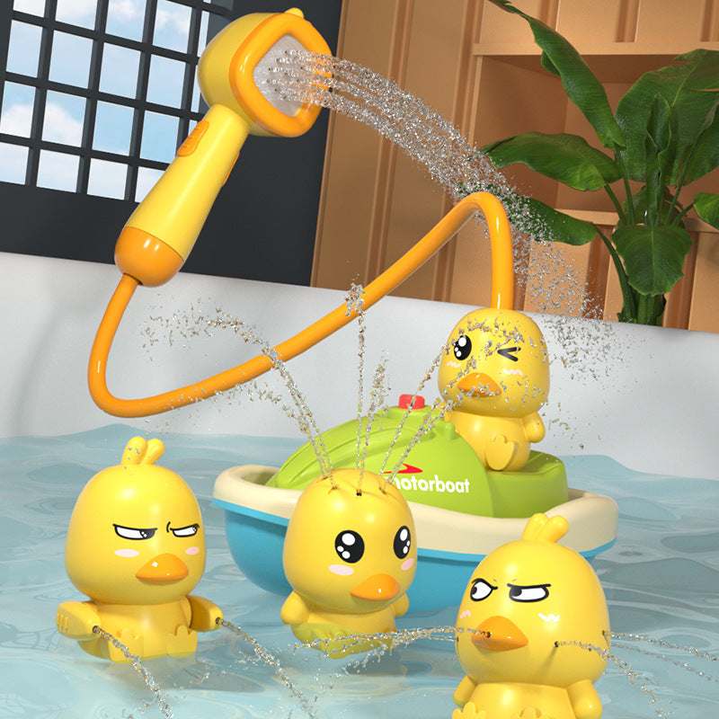 Kletshuts™ ShowerDuck: Sød Interaktiv Elektrisk And Bruser Legetøj Sæt