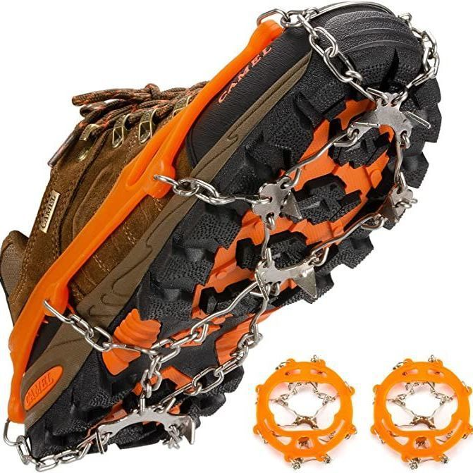 SnowChains – Skridsikker Træk-På Sko Sne Kæder For Sikker Vintervandring