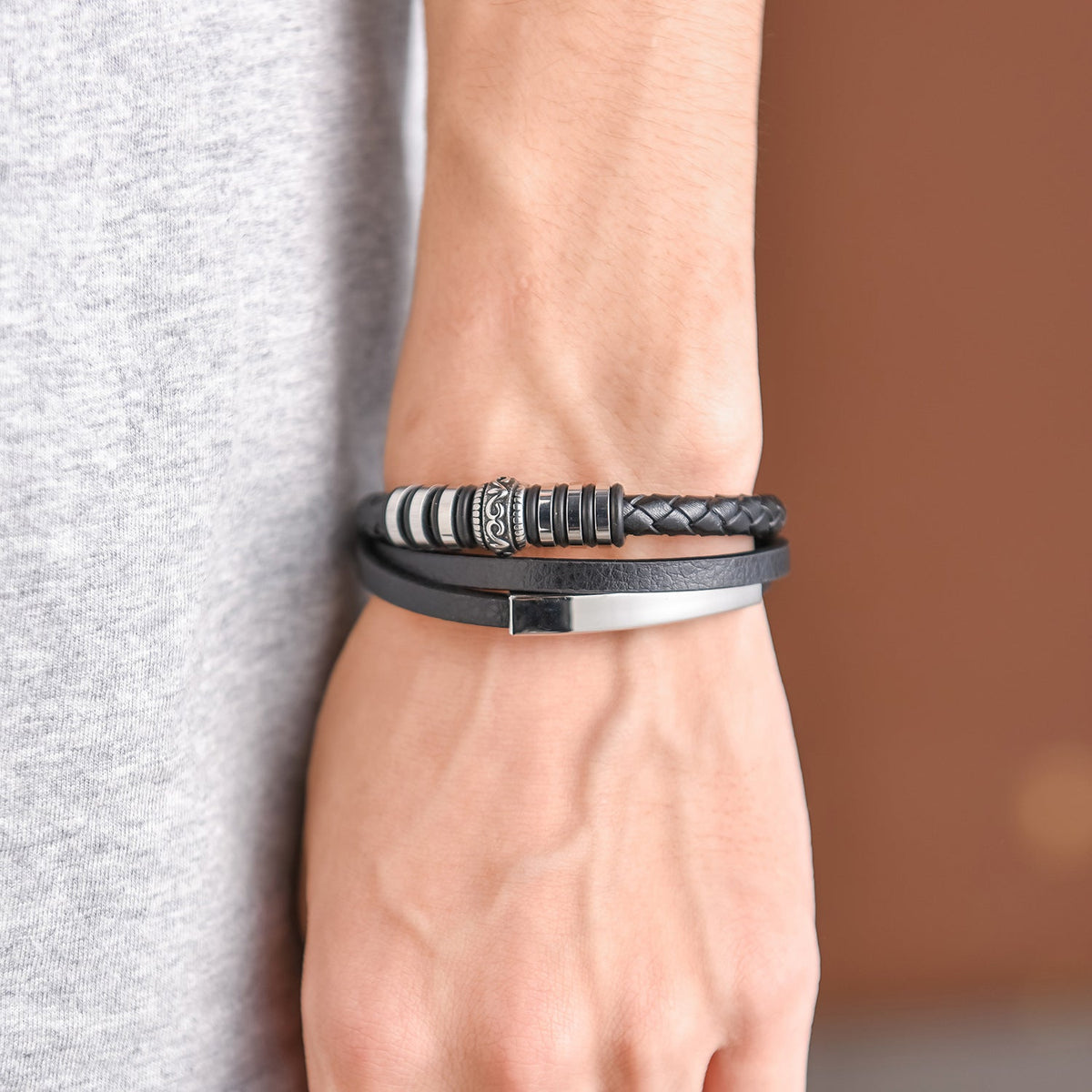 Jewelance™ BraidedBracelet 1+1 GRATIS: Elegant Minimalistisk Flettet Armbånd