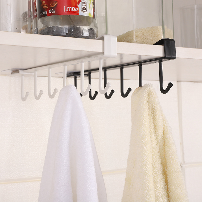 GlideHold® ShelfHooks 1+1 GRATIS: Hylde Ophængende Stativkroge Til Køkken Og Klædeskab