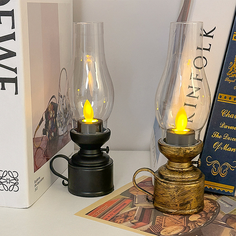 Ledsen™ VintageLamp 1+1 GRATIS: Årgang LED Petroleum Lampe Med Flimrende Flamme