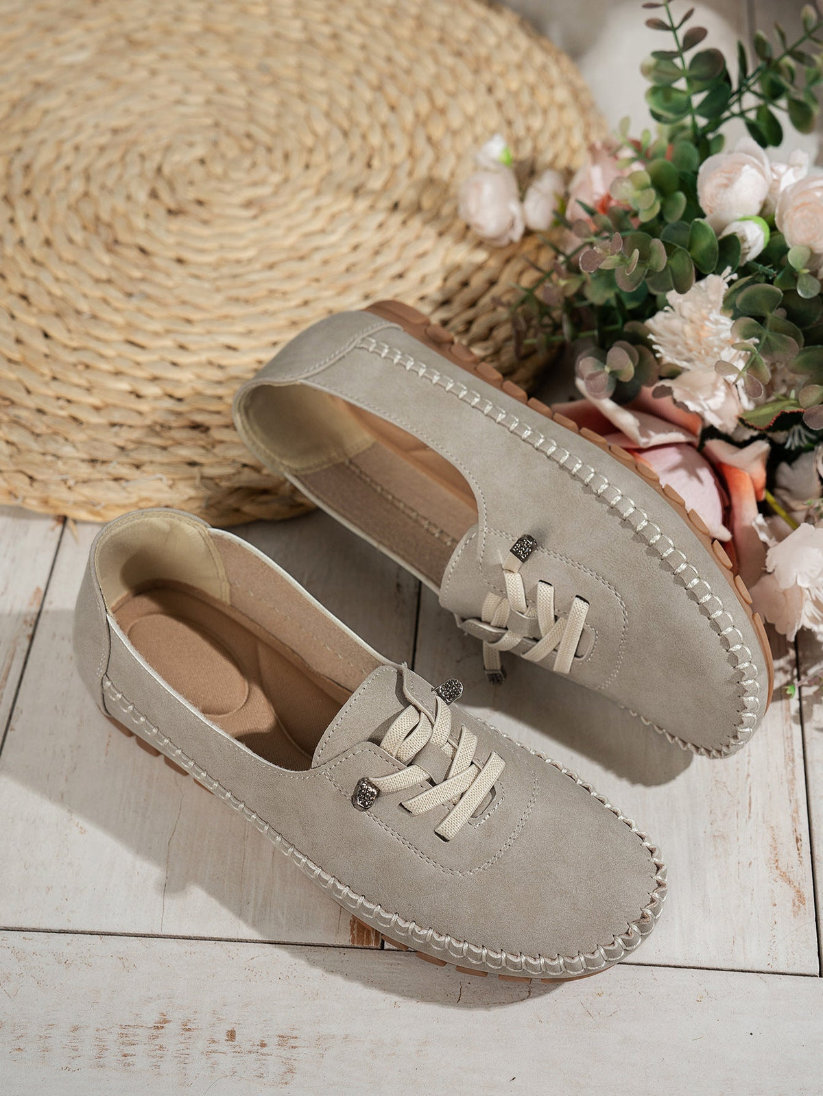 Happy™ BoatShoes: Præmie Komfort Smutte-På Moccasin Båd Sko
