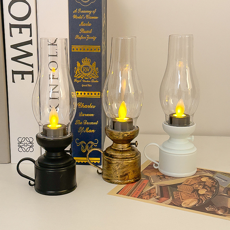 Ledsen™ VintageLamp 1+1 GRATIS: Årgang LED Petroleum Lampe Med Flimrende Flamme