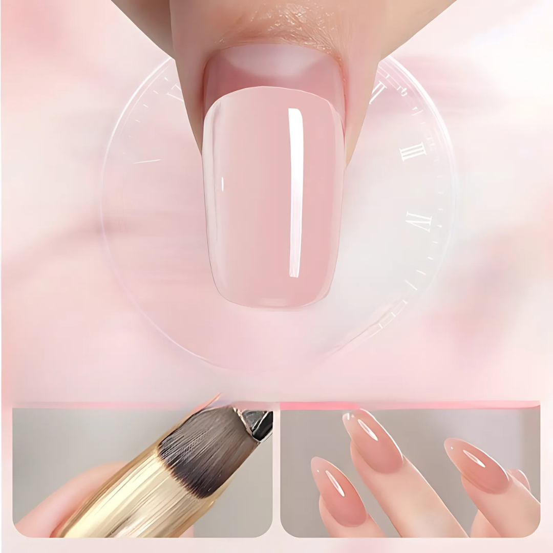 NailClear 1+1 GRATIS - 3 I 1 Transparent Professionel Neglekonstruktionsgel