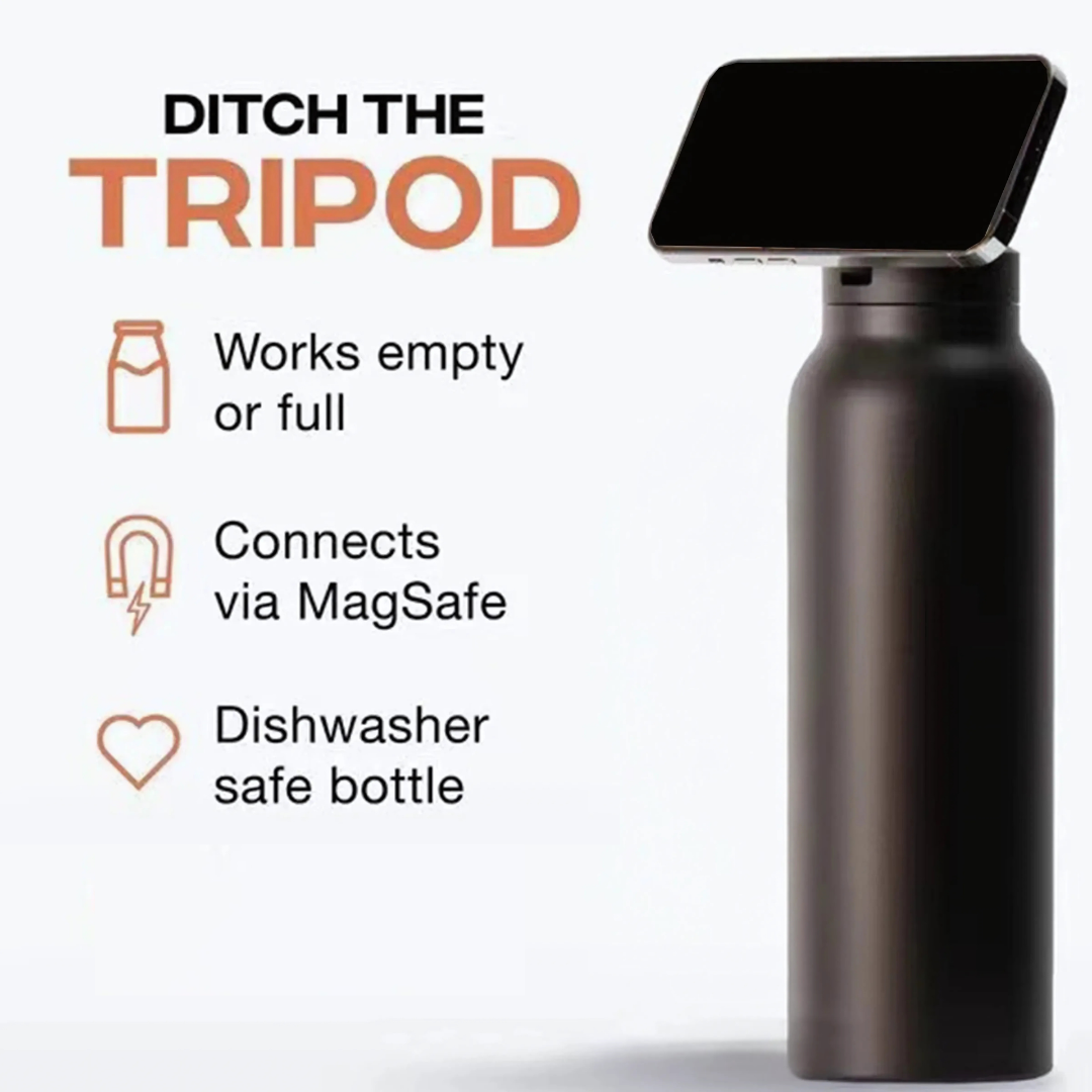 Holder360° MagneticBottle: Magnetisk Vandflaske Telefon Holder