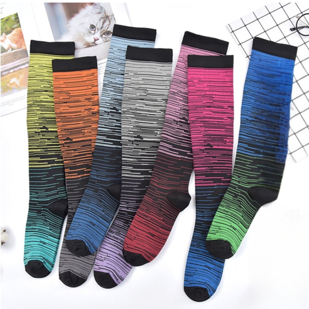 Happy™ FitnessSocks 1+1 GRATIS: Kompression Fitness Sokker Til Mænd Og Kvinder