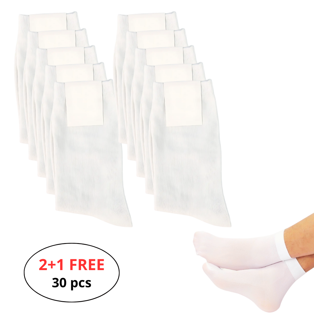 Happy™ ComfySocks: Åndbare Sokker Komfort Hele Dagen Til Mænd Og Kvinder