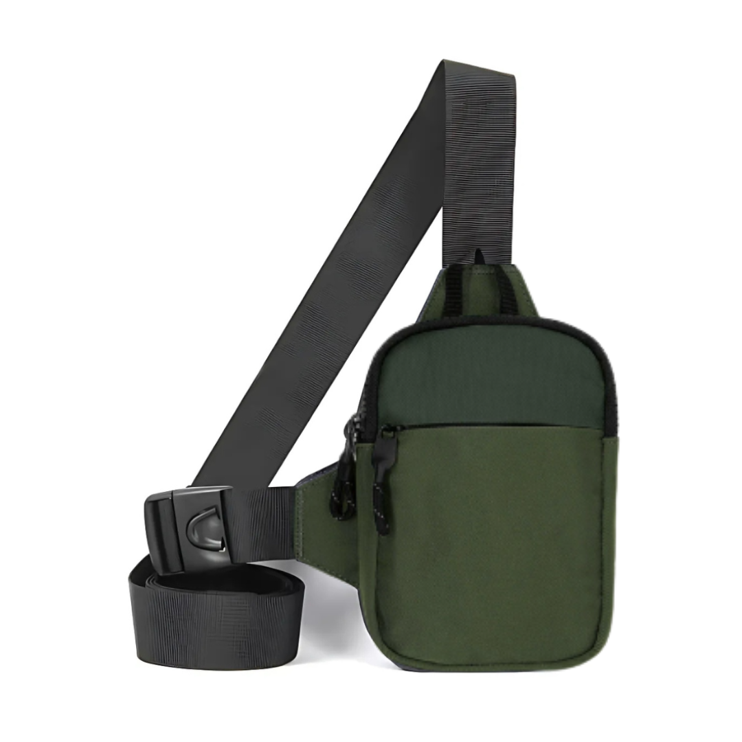 Icone™ ChestBag 1+1 GRATIS: Justerbar Rem Unisex Mini Slynge Brysttaske
