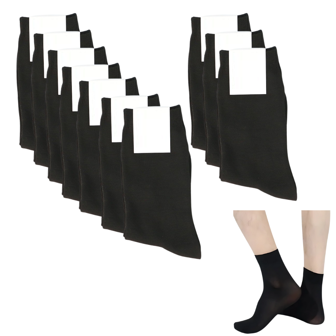 Happy™ ComfySocks: Åndbare Sokker Komfort Hele Dagen Til Mænd Og Kvinder