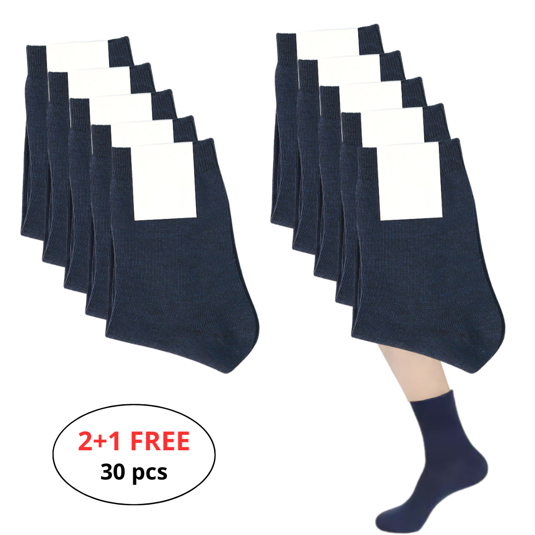 Happy™ ComfySocks: Åndbare Sokker Komfort Hele Dagen Til Mænd Og Kvinder