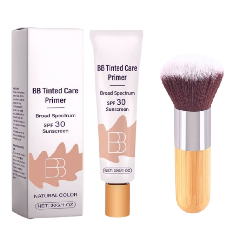 MoisturizerPrimer 1+1 GRATIS - Alt I Én BB-Farvet Fugtighedscreme, Primer Og Solcreme