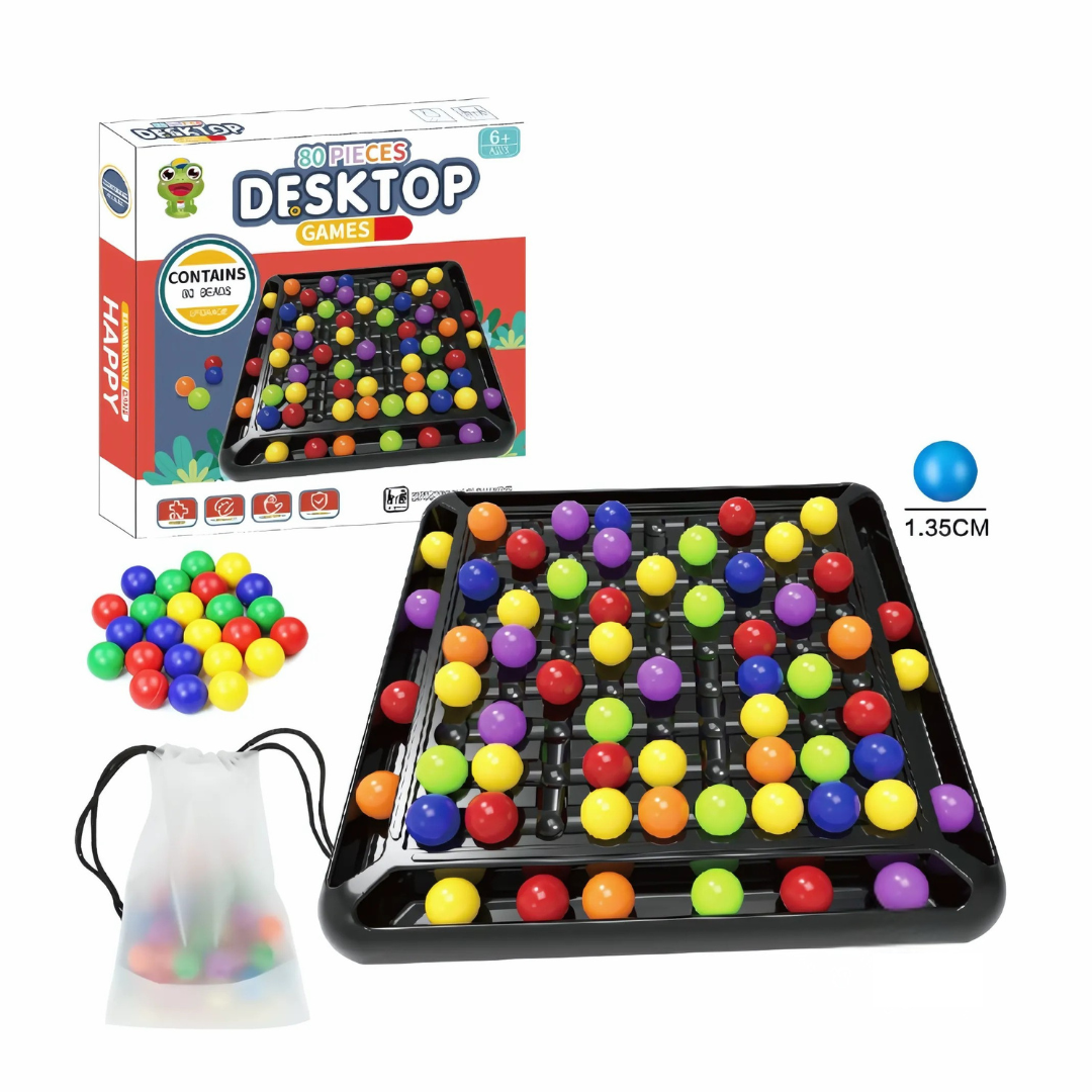 Kletshuts™ ColorGame: Intellektuel Regnbue Perler Eliminering Spil