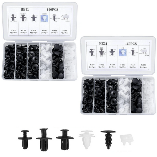 CarClips 1+1 GRATIS – Universal Brug, Kraftig Bil Reparations Klips