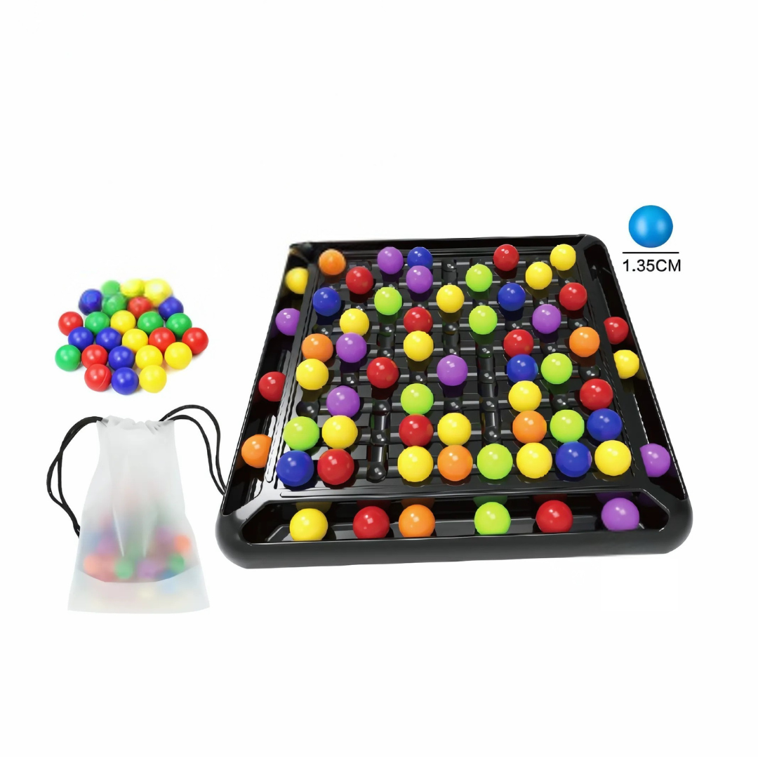 Kletshuts™ ColorGame: Intellektuel Regnbue Perler Eliminering Spil