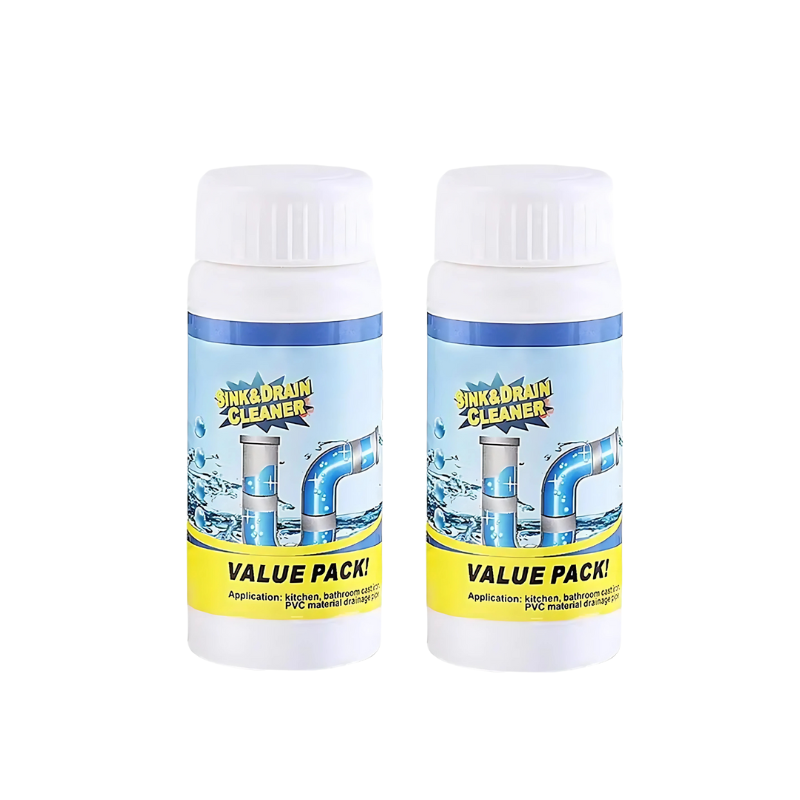 Cleaner Pro° PipeCleaner 1+1 GRATIS: Vask Og Afløb Rørrenserpulver