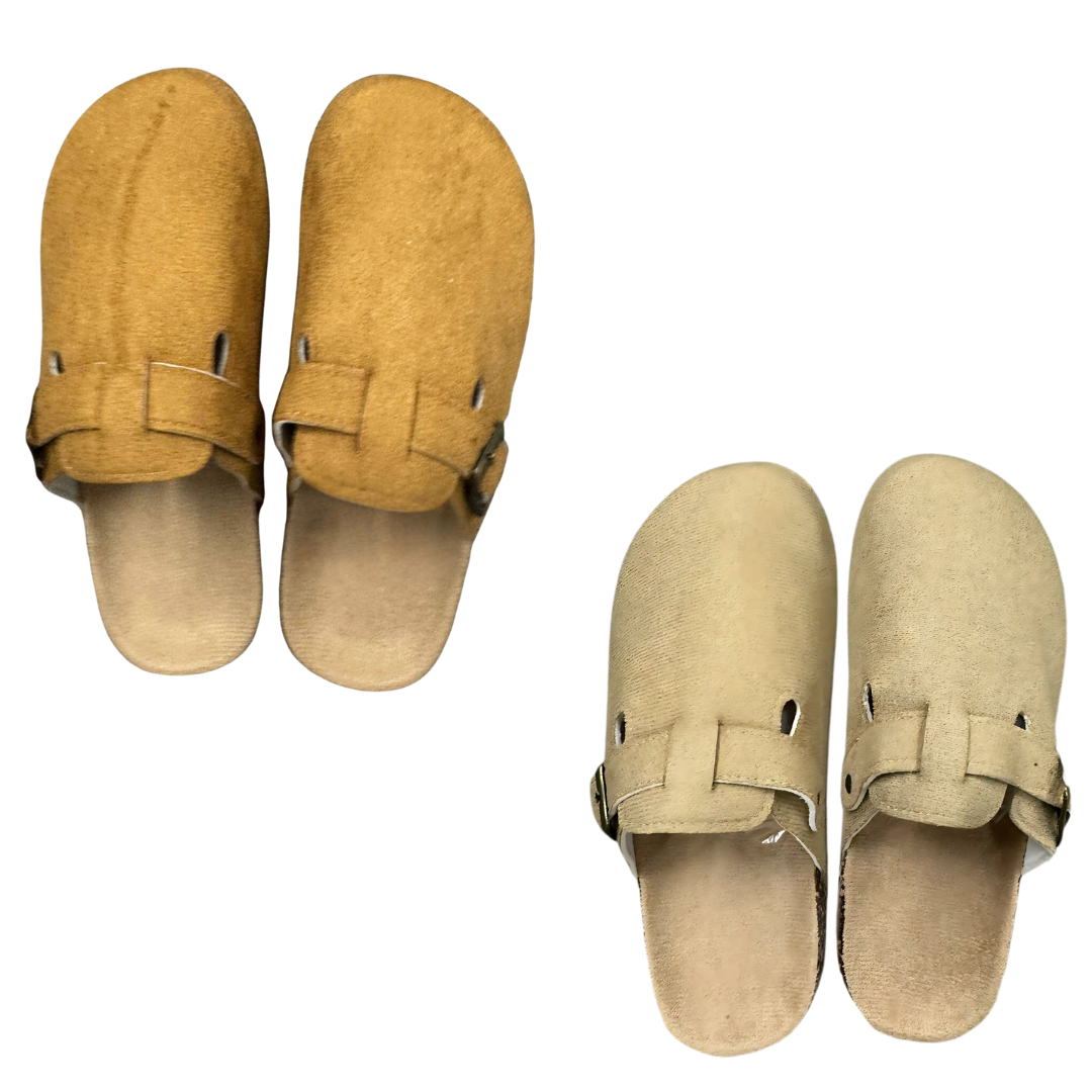 Happy™ ClassySandals: Komfortabel Klassisk Stil Lukket Tå Flade Sandaler
