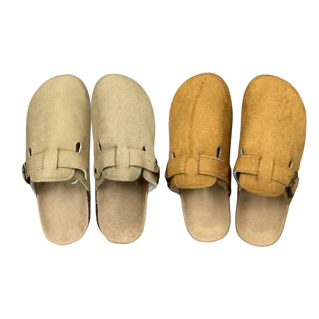Happy™ ClassySandals: Komfortabel Klassisk Stil Lukket Tå Flade Sandaler