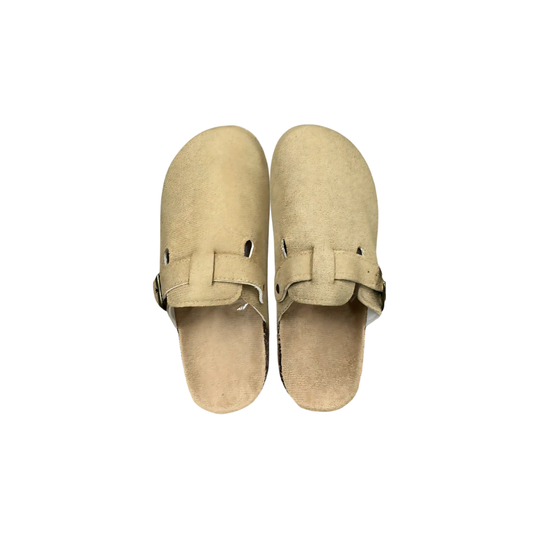 Happy™ ClassySandals: Komfortabel Klassisk Stil Lukket Tå Flade Sandaler