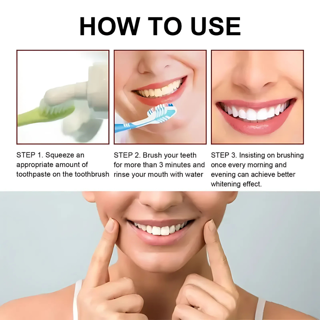 ProbioticToothpaste 1+1 GRATIS: Mild Hvidning Styrkende Probiotisk Tandpasta